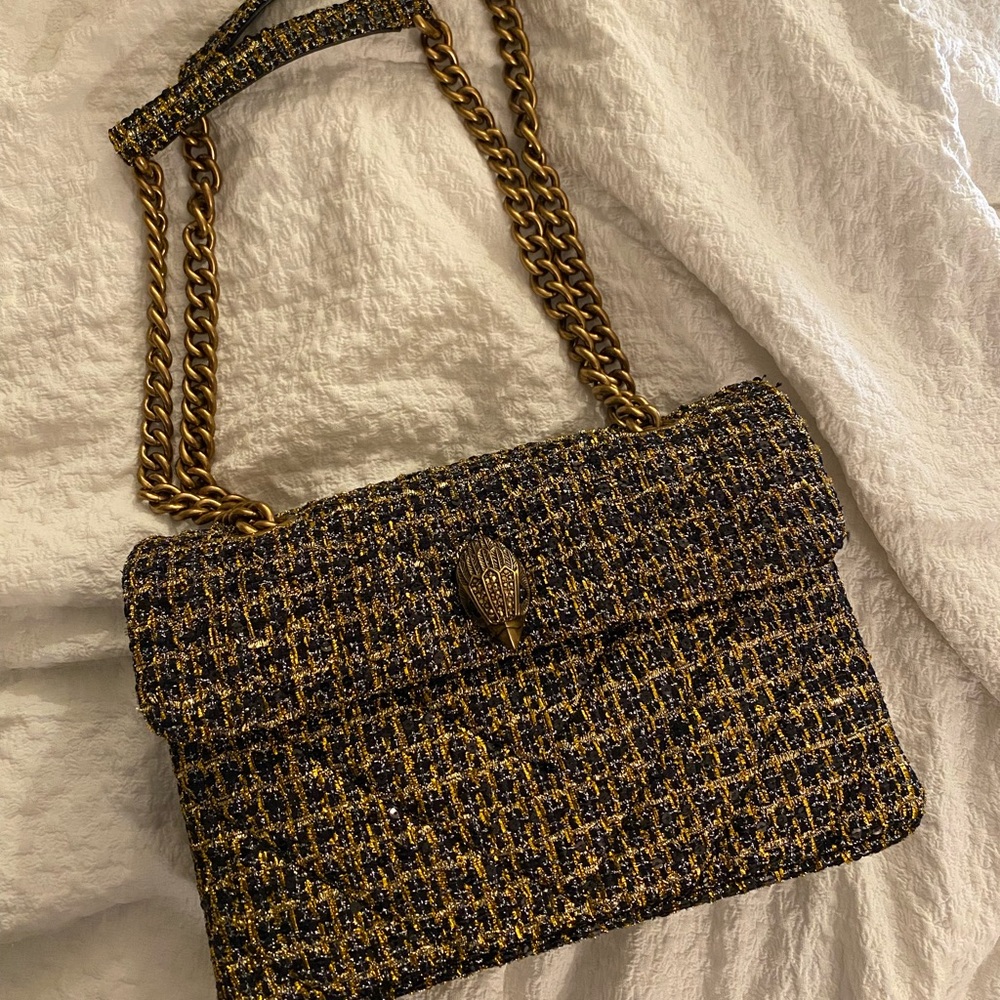 Kurt Geiger Tweed Kensington Shoulder bag